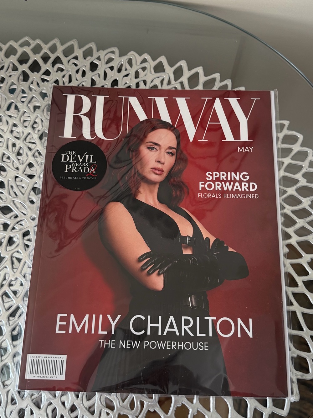 Limited Edition RUNWAY Magazine May Issue - The Devil Wears Prada II Promo Book